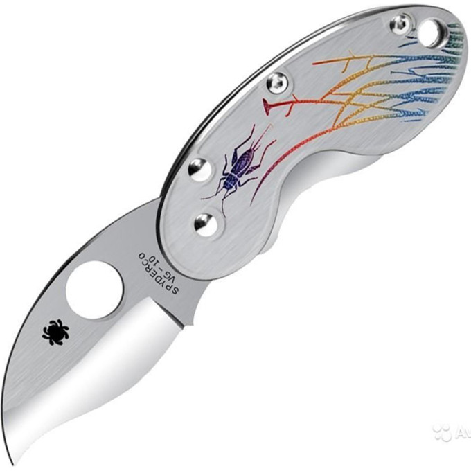Нож SPYDERCO CRICKET TATTOO 29PT